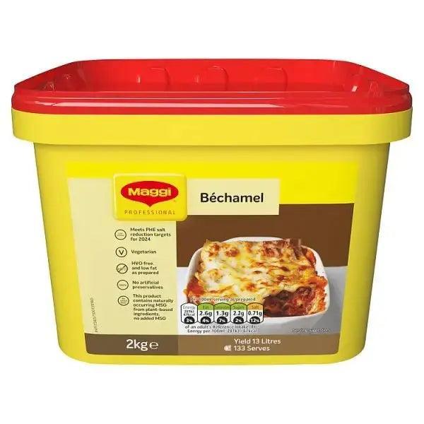 Maggi Bechamel Sauce 2kg: Creamy and Velvety Sauce Mix for Preparing Delicious Bechamel-based Dishes - Honesty Sales U.K