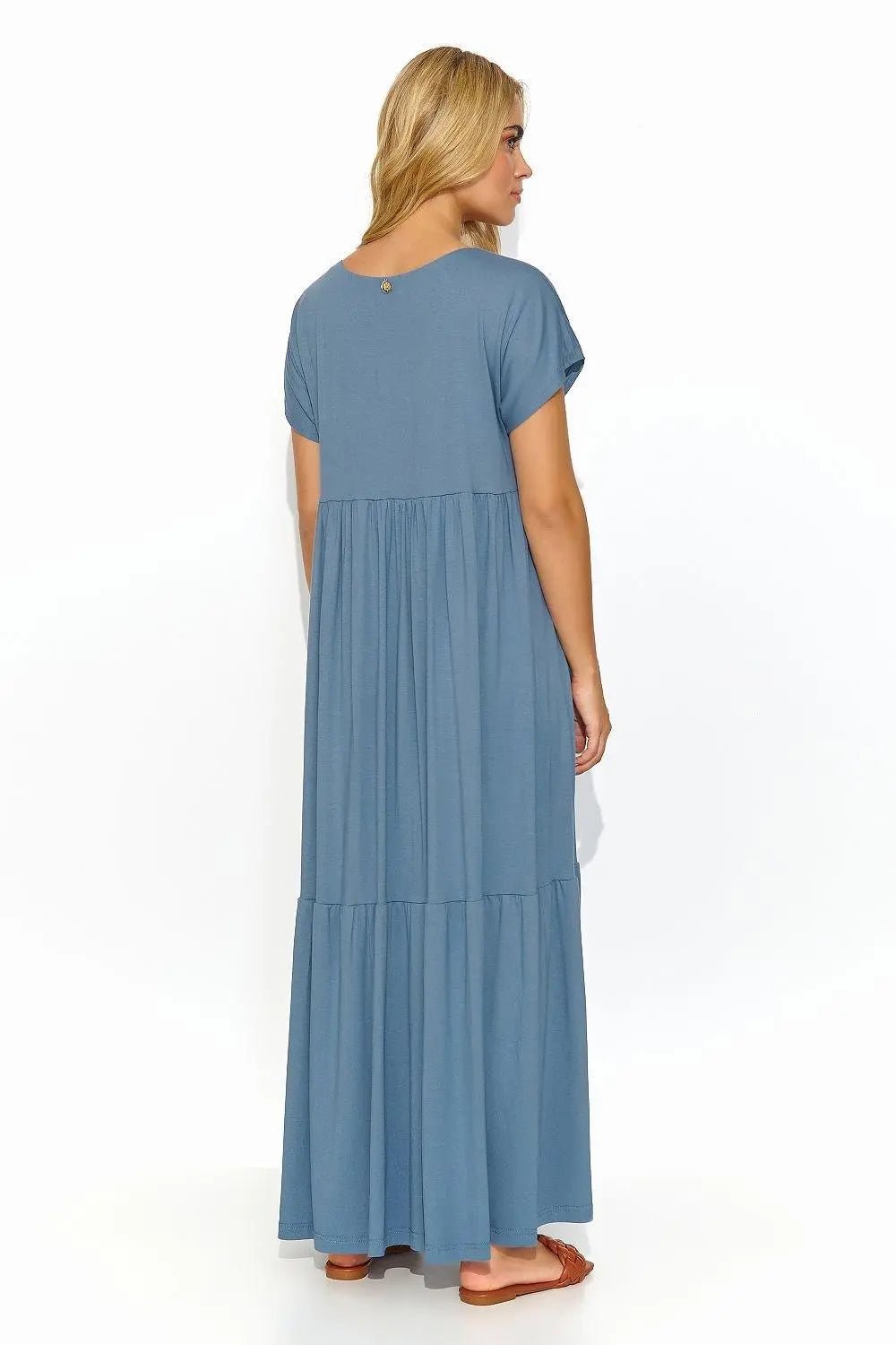 Makadamia airy, casual and fashionable maxi dress - Honesty Sales