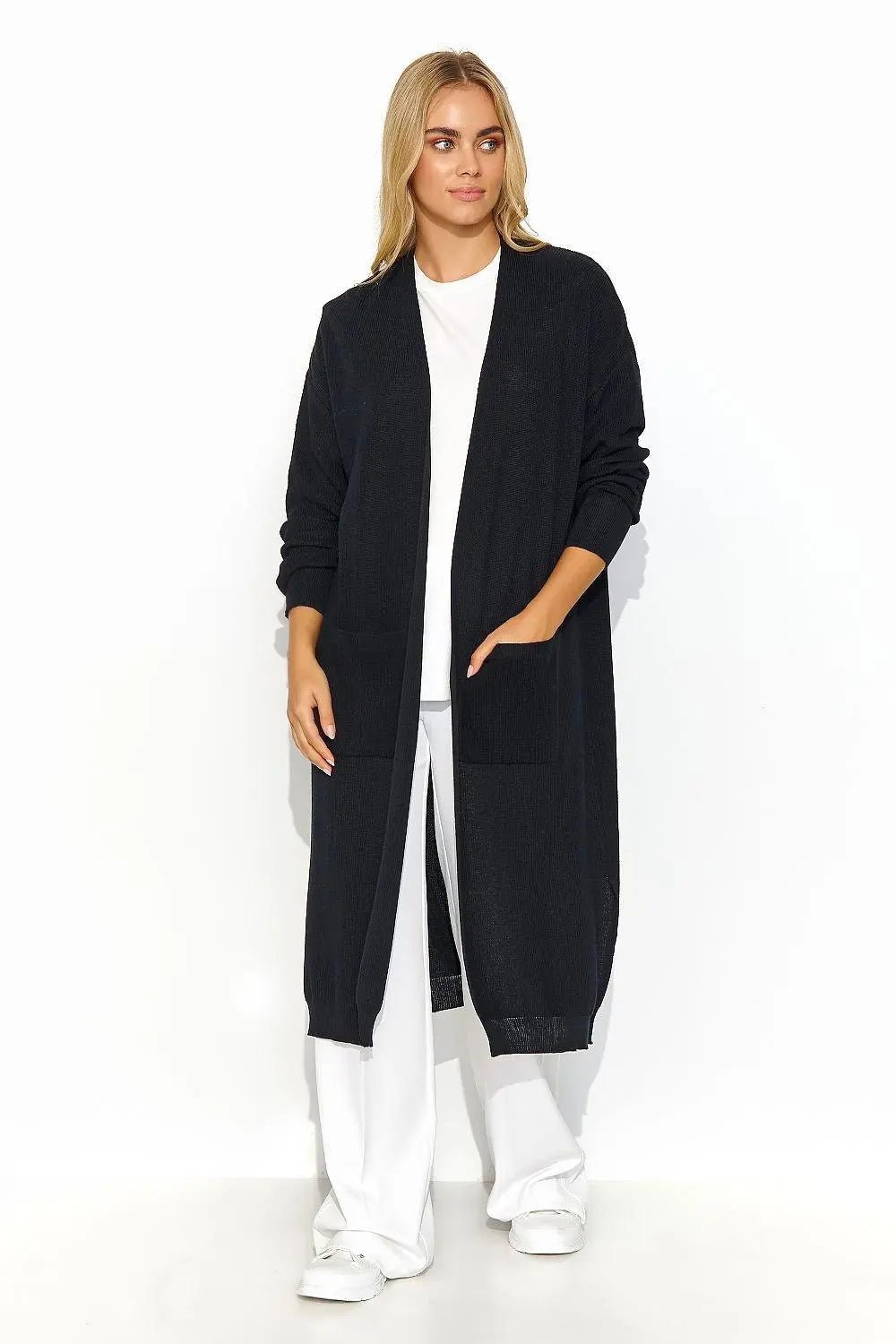 Makadamia long unbuttoned cardigan - Honesty Sales