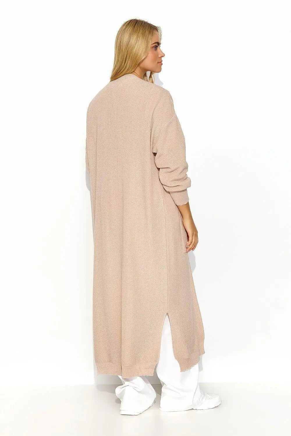 Makadamia long unbuttoned cardigan - Honesty Sales