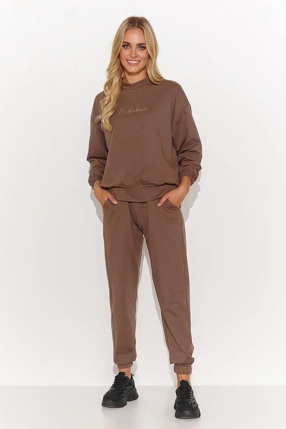 Makadamia t-shirt and long pants womens sweatshirt - Honesty Sales