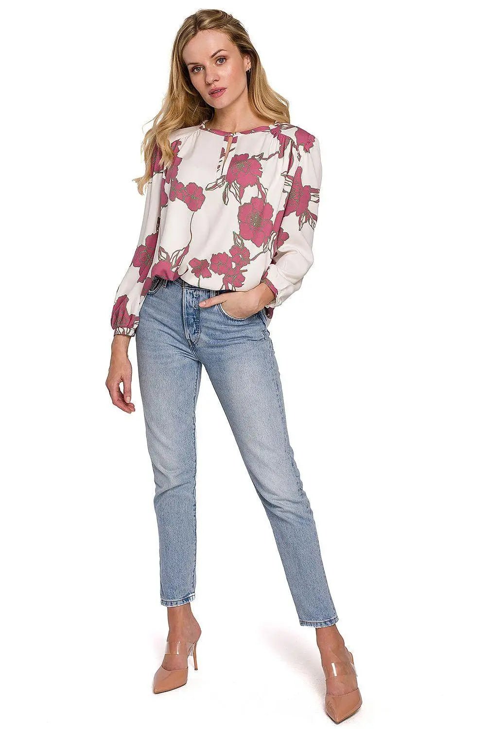 Makover viscose fabric blouse - Honesty Sales