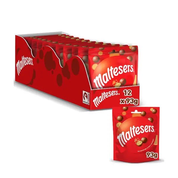 Maltesers Milk Chocolate & Honeycomb Bites Bag 93g (Case of 12) - Honesty Sales