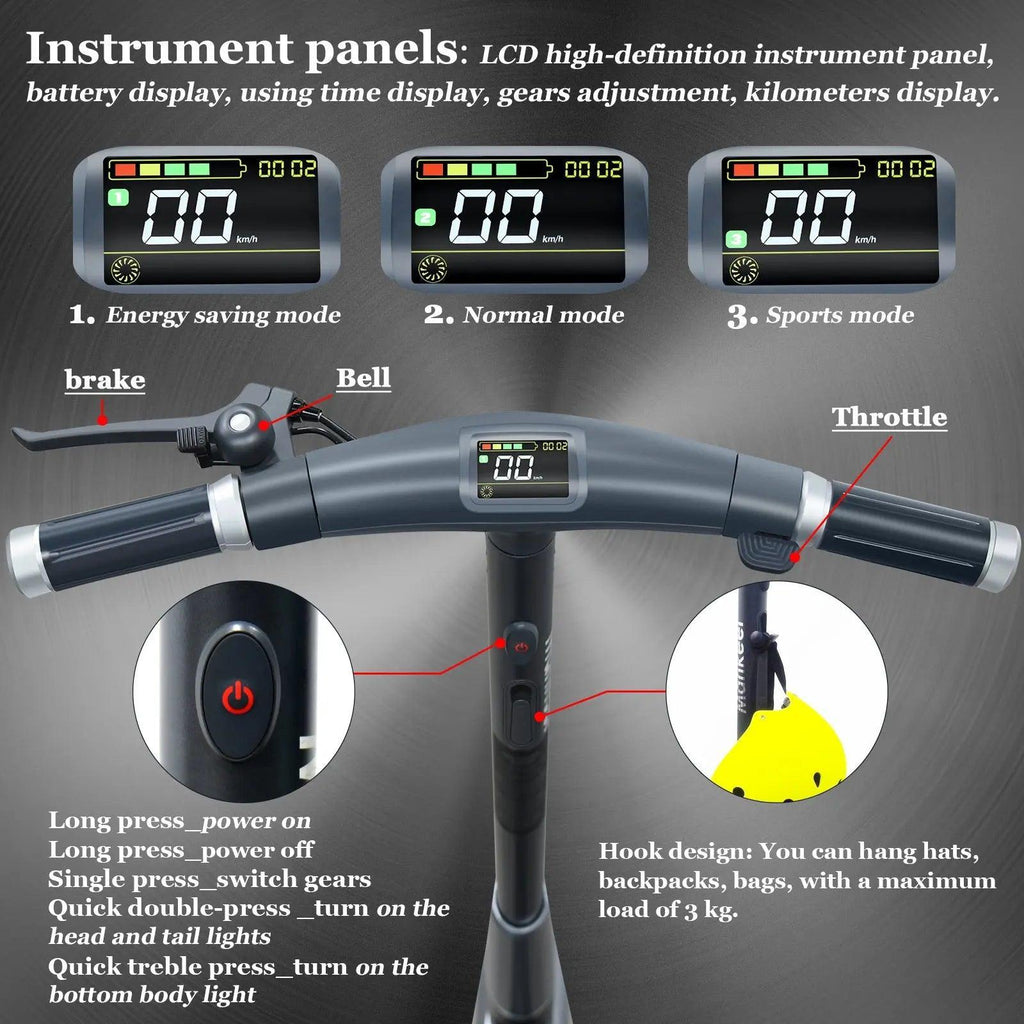 Mankeel MK006 Sliver wings Porsche design electric scooter - Honesty Sales