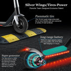 Mankeel MK006 Sliver wings Porsche design electric scooter - Honesty Sales