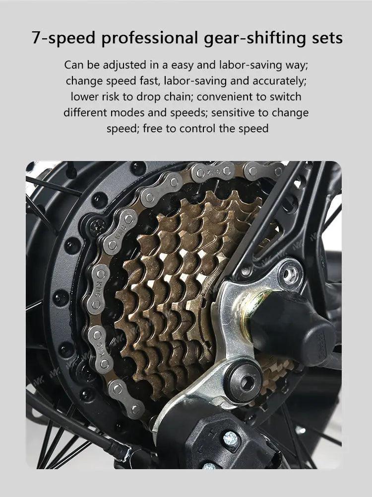 MANKEEL MK010 48V/10AH 350W Electric Commuter Bike - Honesty Sales