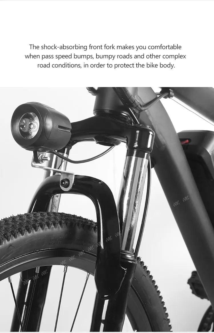 MANKEEL MK010 48V/10AH 350W Electric Commuter Bike - Honesty Sales