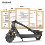 Mankeel MK090 Steed 36V/10.4Ah 350W Folding Electric Scooter - Honesty Sales