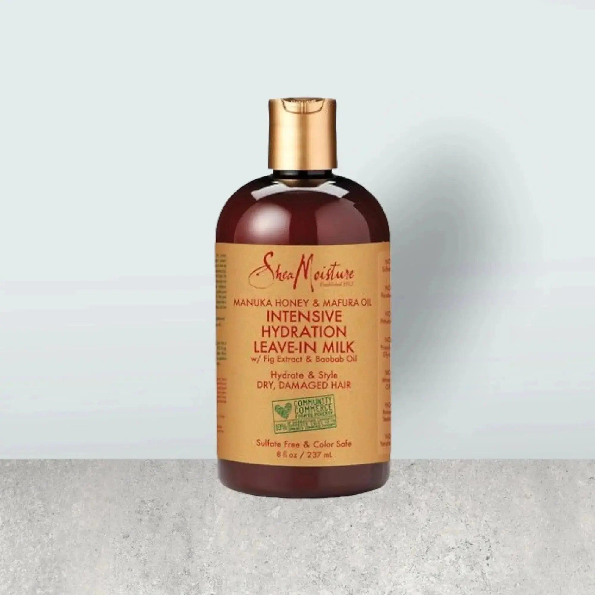 Manuka Honey & Mafura Oil Intensive Hydration Leave-In Milk for Hair - Honesty Sales U.K