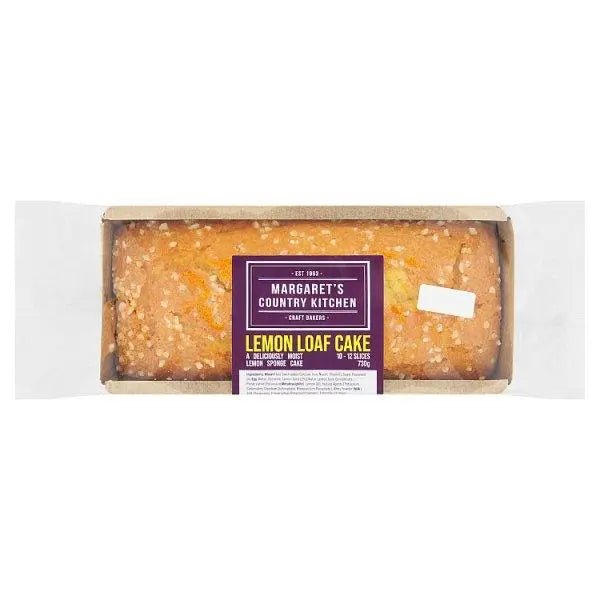 Margaret's Country Kitchen Lemon Loaf Cake 730g - Honesty Sales