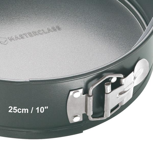 MasterClass Non - Stick Loose Base Springform Cake Pan, 25cm - Honesty Sales