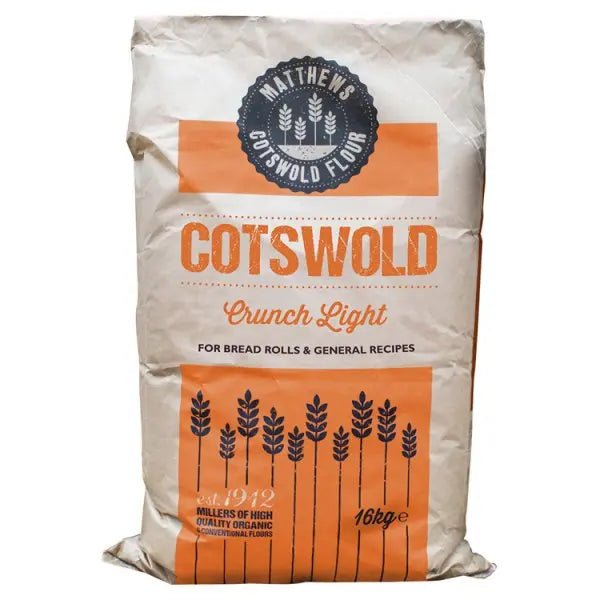 Matthews Cotswold Flour Crunch Light 16kg - Honesty Sales
