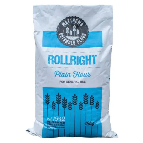 Matthews Cotswold Flour Rollright Plain Flour 16kg - Honesty Sales