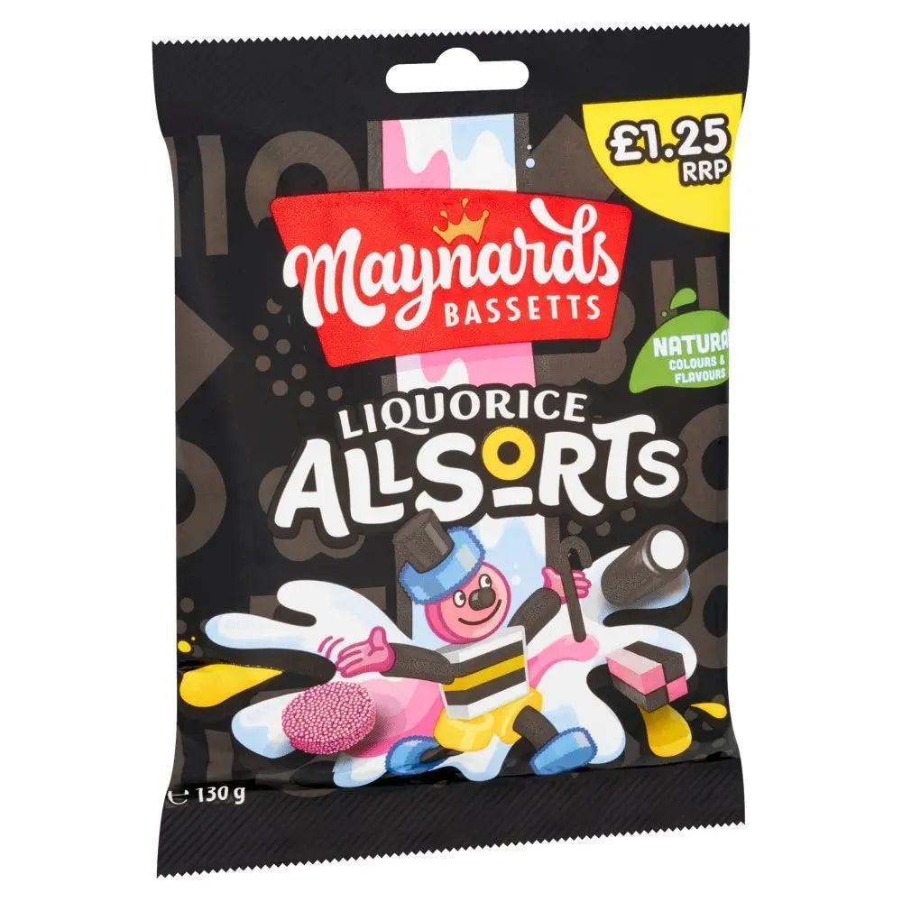 Maynards Bassetts Liquorice Allsorts Sweets Bag (Case of 10) Secondary image