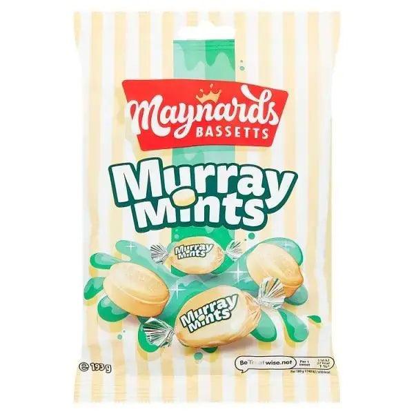 Maynards Bassetts Murray Mints Sweets Bag 193g (Case of 12) - Honesty Sales