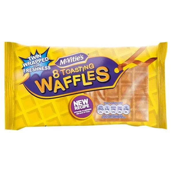 McVitie's Toasting Waffles Multipack 8 x 28g, 222g - Honesty Sales