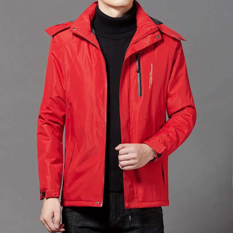 Men Coat Thickened Windproof And Warm - Honesty Sales