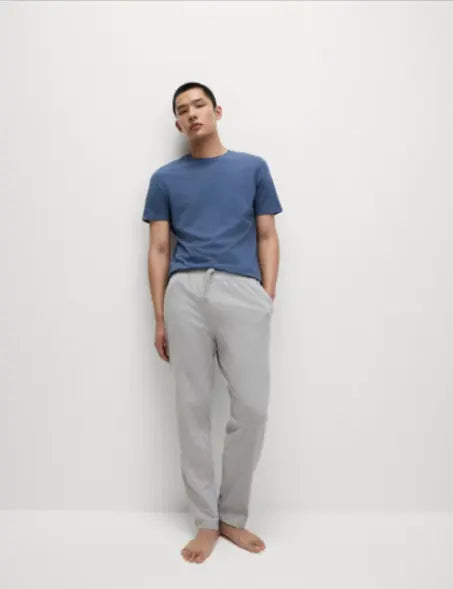 Mens 2pk Pure Cotton Pyjama Bottoms - Honesty Sales