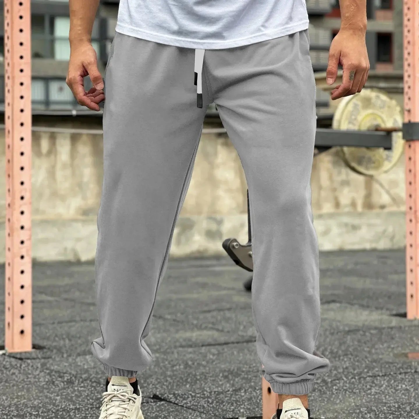 Men’s Baggy Patchwork Jeans – Vintage Distressed Straight Loose Pants - Honesty Sales