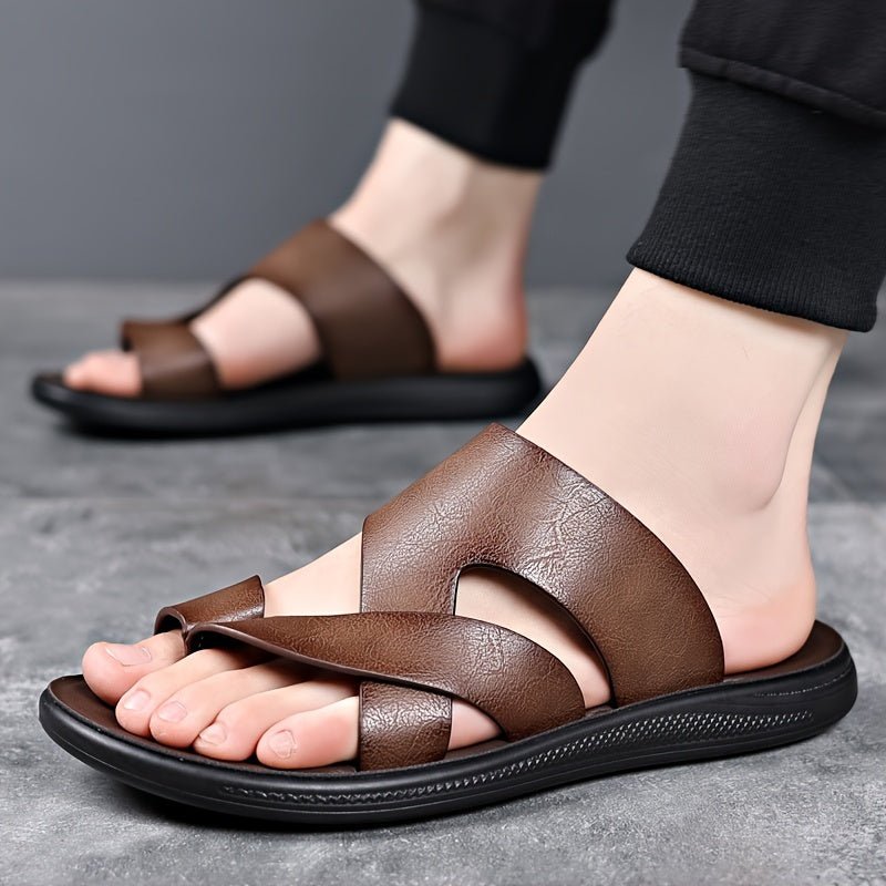 Men’s Breathable Summer Slippers – Lightweight Beach & Home Sandals - Honesty Sales
