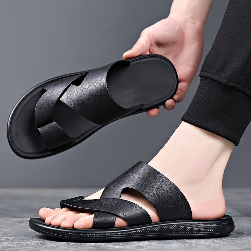 Men’s Breathable Summer Slippers – Lightweight Beach & Home Sandals - Honesty Sales