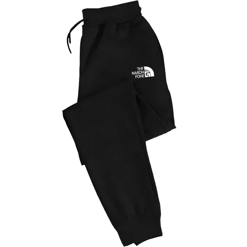 Men’s Casual Jogger Pants – Elastic Drawstring Waist, Cuffed Ankles - Honesty Sales