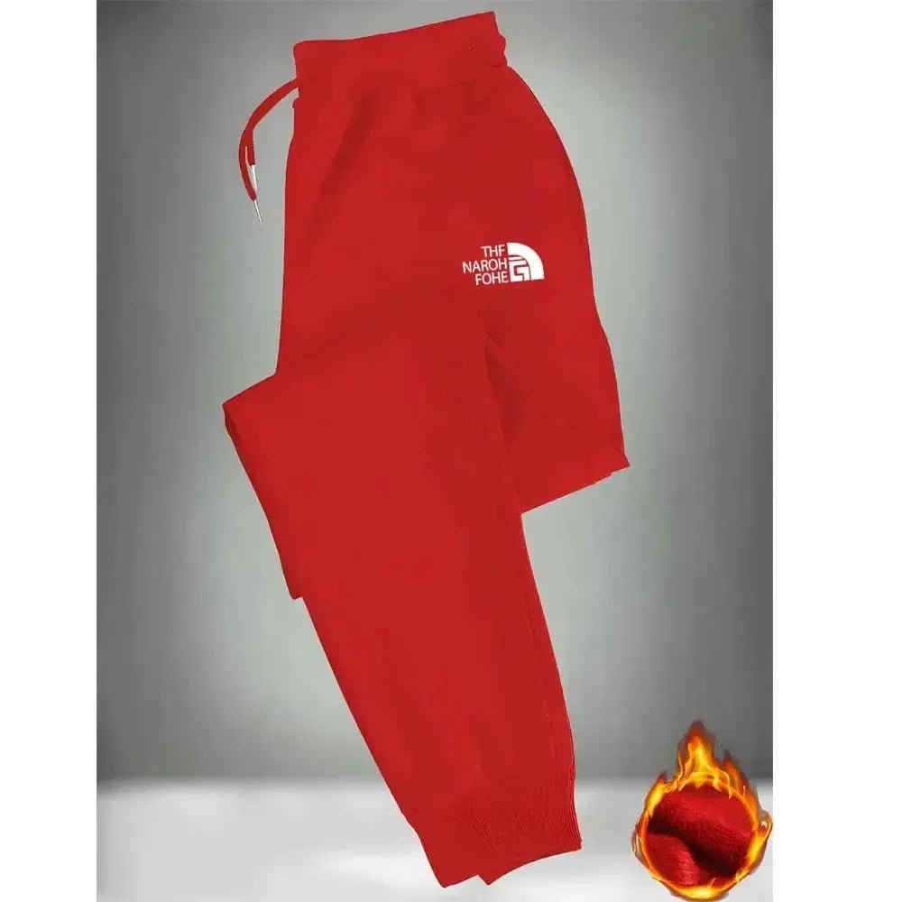 Men’s Casual Jogger Pants – Elastic Drawstring Waist, Cuffed Ankles - Honesty Sales