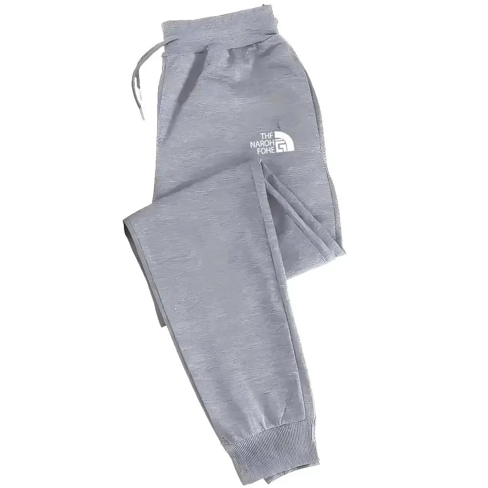 Men’s Casual Jogger Pants – Elastic Drawstring Waist, Cuffed Ankles - Honesty Sales