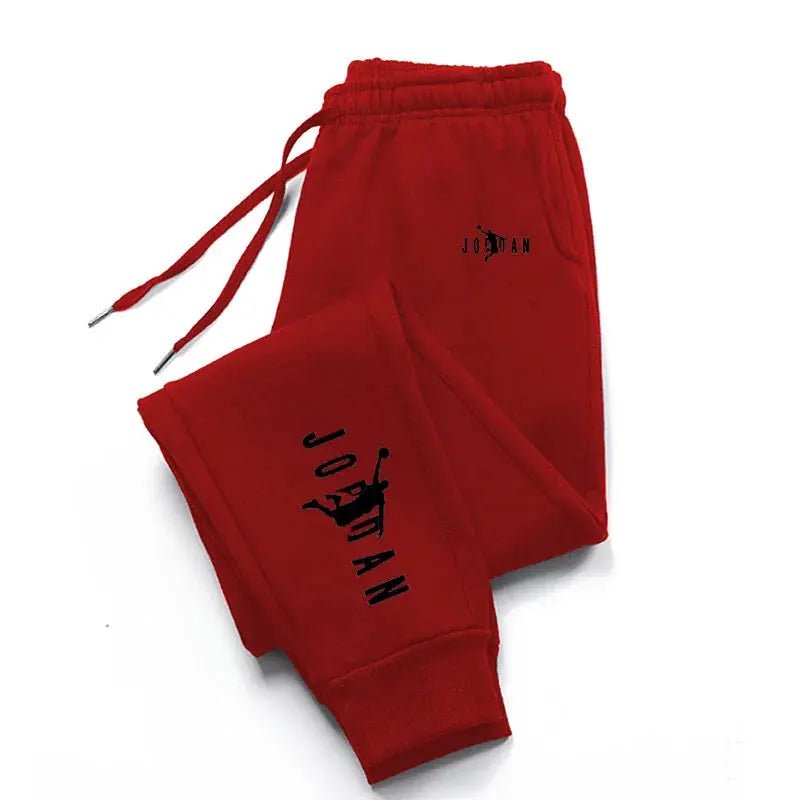 Men’s Fitness Joggers – Solid Color Skinny Sweatpants - Honesty Sales