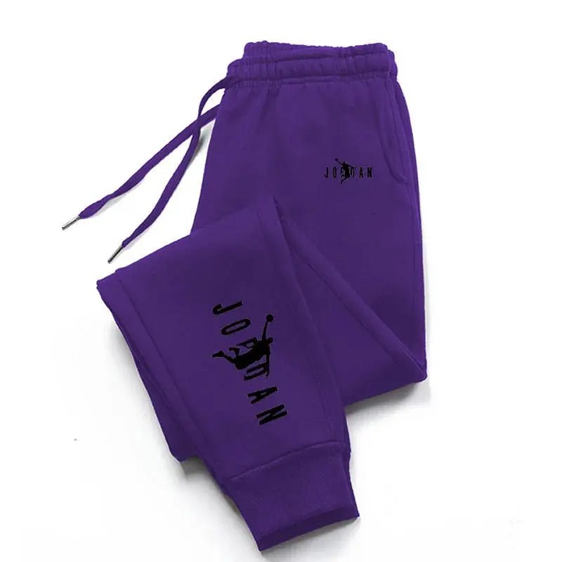 Men’s Fitness Joggers – Solid Color Skinny Sweatpants - Honesty Sales