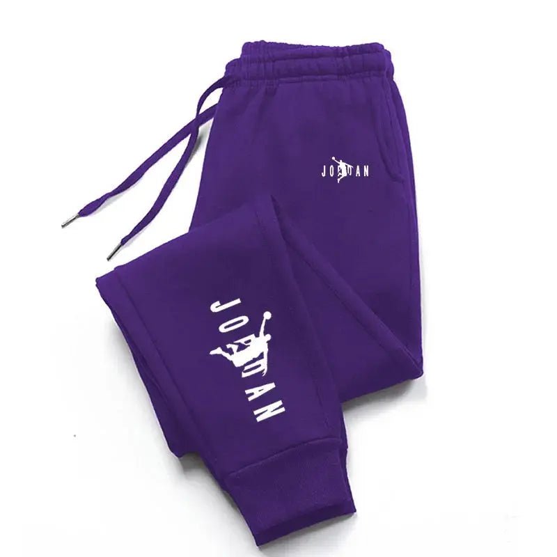 Men’s Fitness Joggers – Solid Color Skinny Sweatpants - Honesty Sales