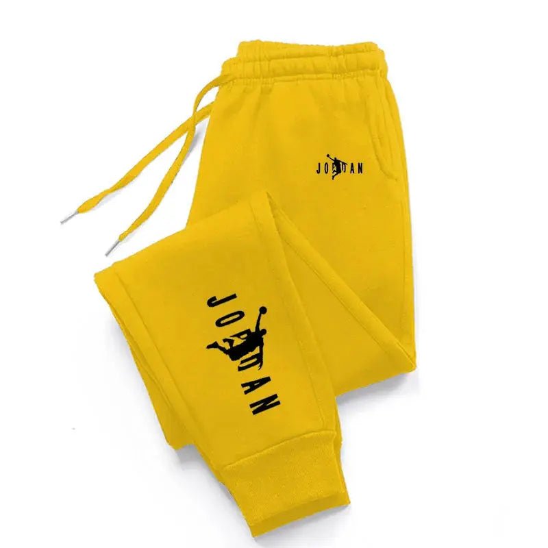 Men’s Fitness Joggers – Solid Color Skinny Sweatpants - Honesty Sales