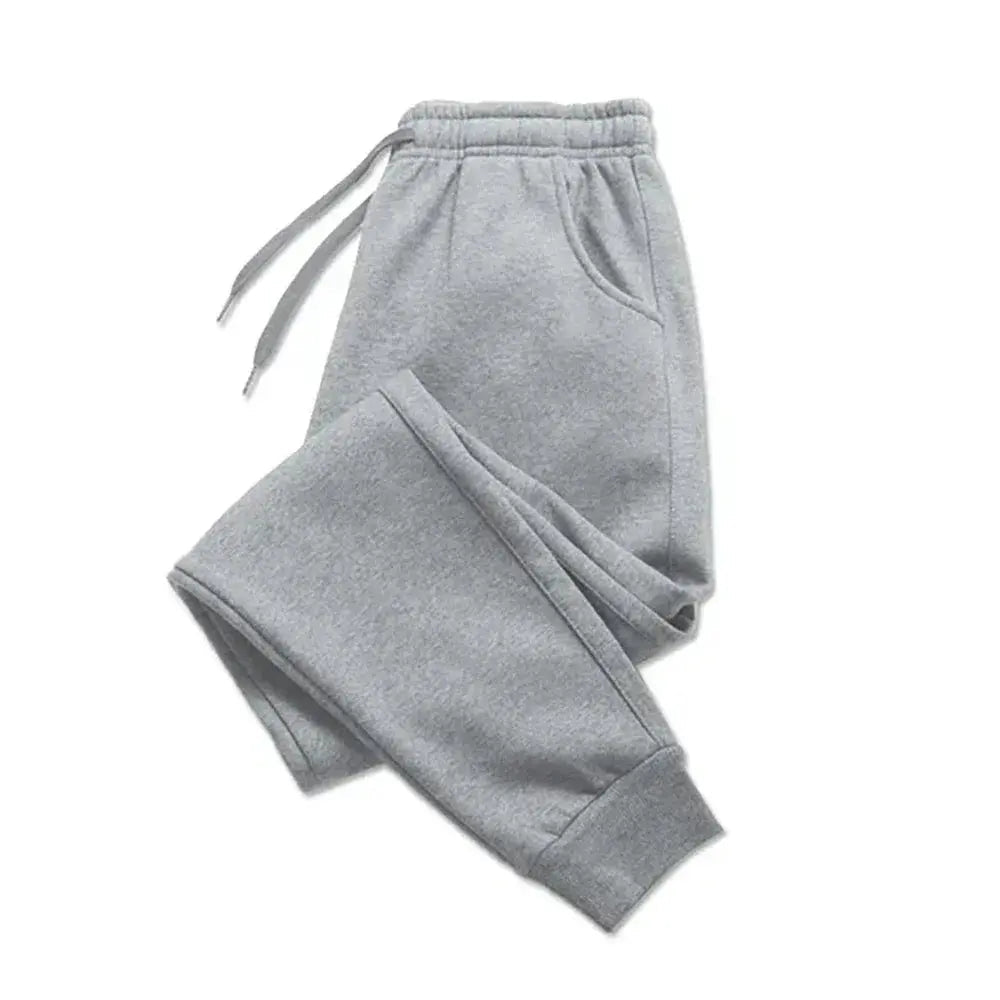 Men’s Fleece Jogger Pants – Casual Sports Sweatpants for Autumn & Winter - Honesty Sales