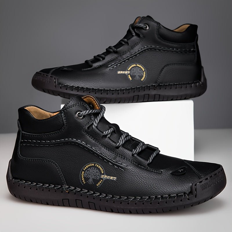 Men’s Oxford & Derby Hiking Shoes – Non - Slip Lace - Up Ankle Boots, Casual & Classic Style - Honesty Sales