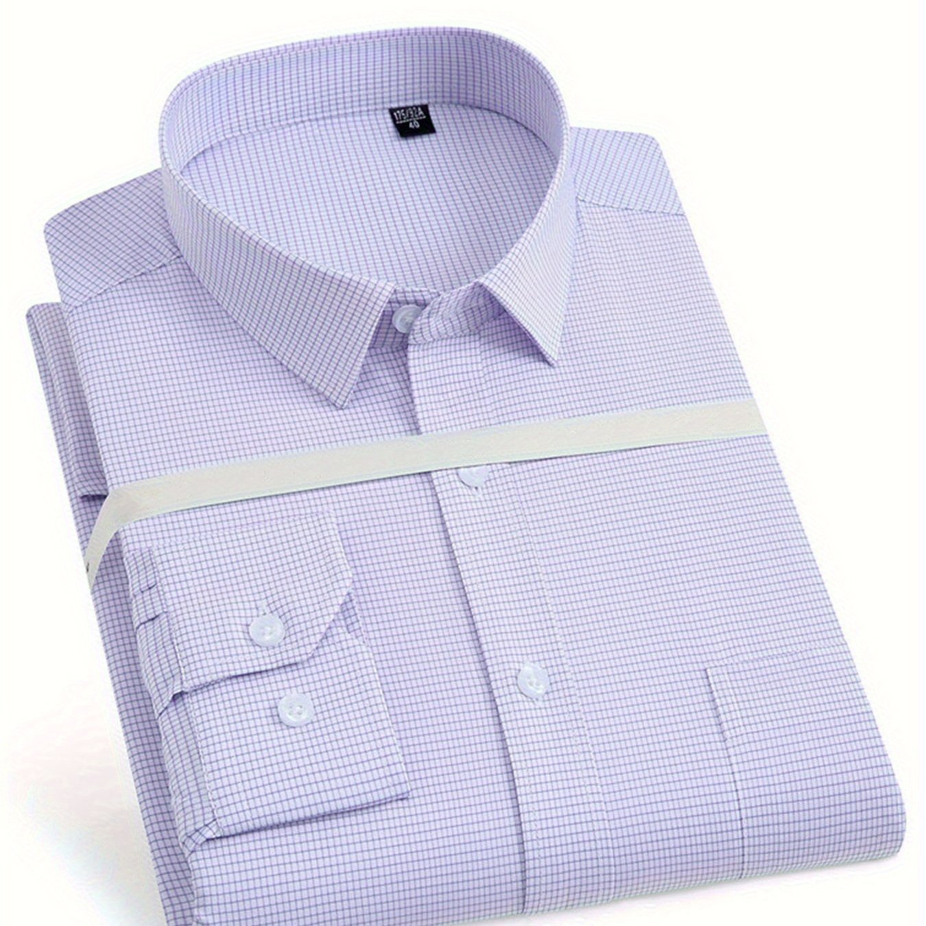 Men’s Plaid Bamboo Fiber Henley Shirt – Lightweight Button - Up, Regular Fit, Summer Wear - Honesty Sales