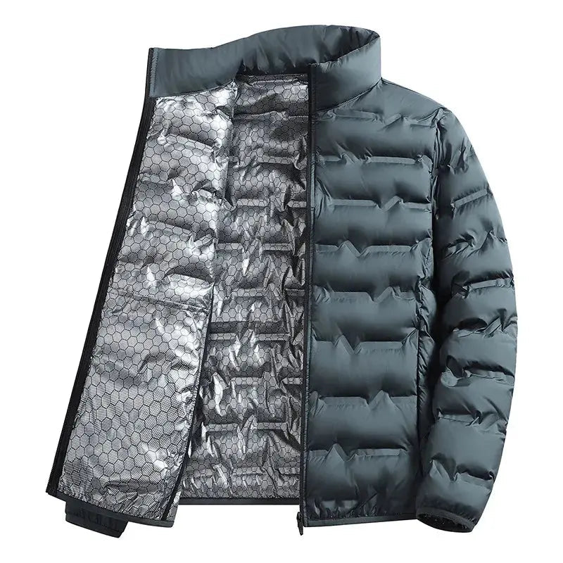 Men’s Winter Down Jacket – Warm, Windproof Outdoor Coat - Honesty Sales