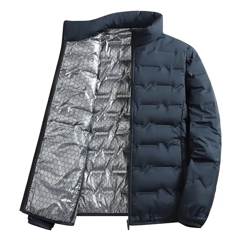 Men’s Winter Down Jacket – Warm, Windproof Outdoor Coat - Honesty Sales
