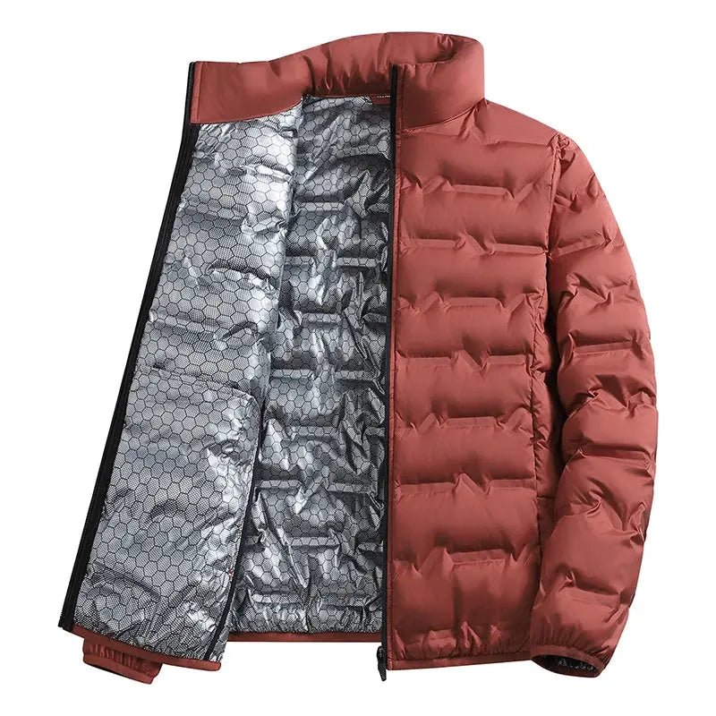 Men’s Winter Down Jacket – Warm, Windproof Outdoor Coat - Honesty Sales