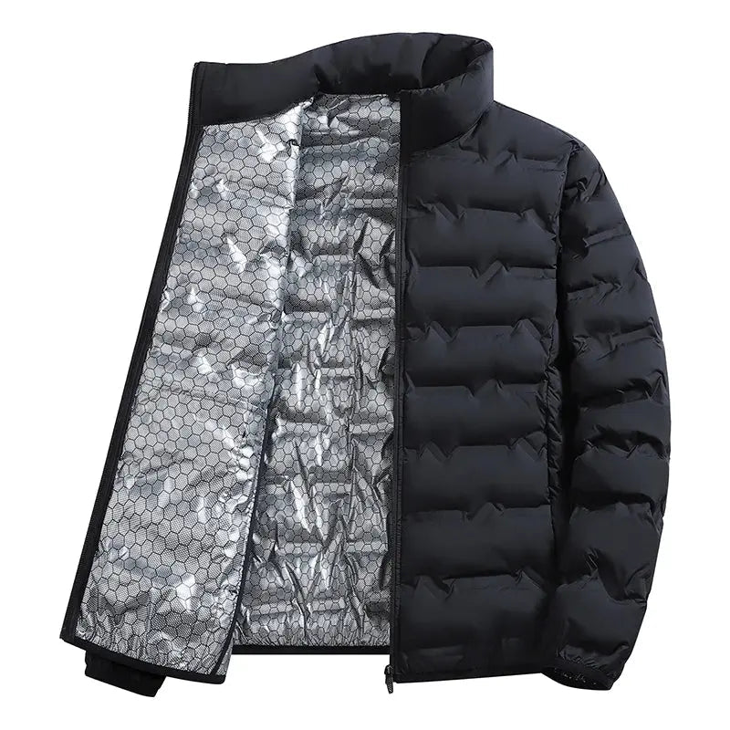 Men’s Winter Down Jacket – Warm, Windproof Outdoor Coat - Honesty Sales