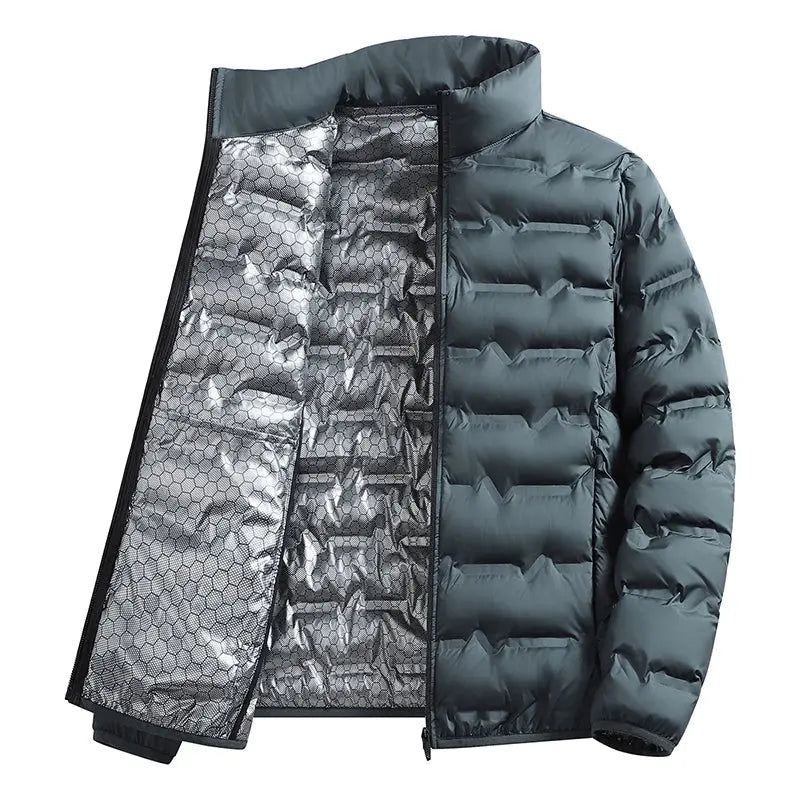 Men’s Winter Down Jacket – Warm, Windproof Outdoor Coat - Honesty Sales