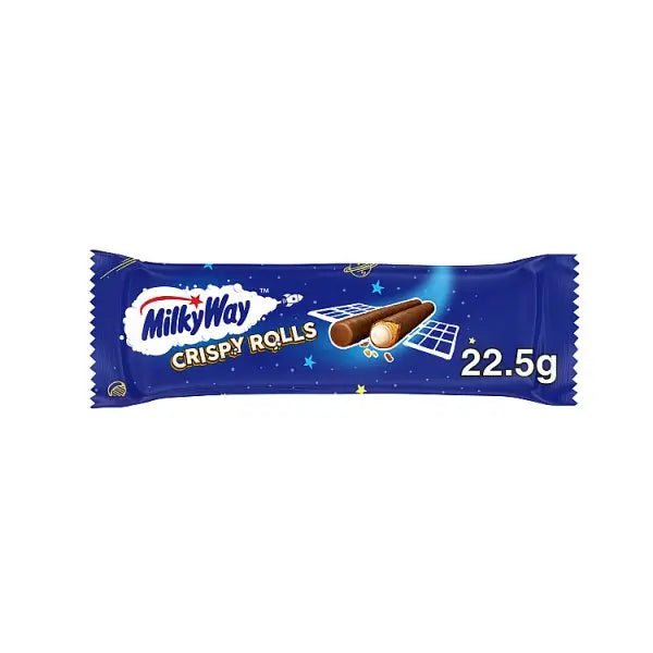 Milky Way Milk Chocolate Crispy Rolls 22.5g (Case of 24) - Honesty Sales