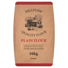 MILLFLOW Plain Flour 16kg - Honesty Sales