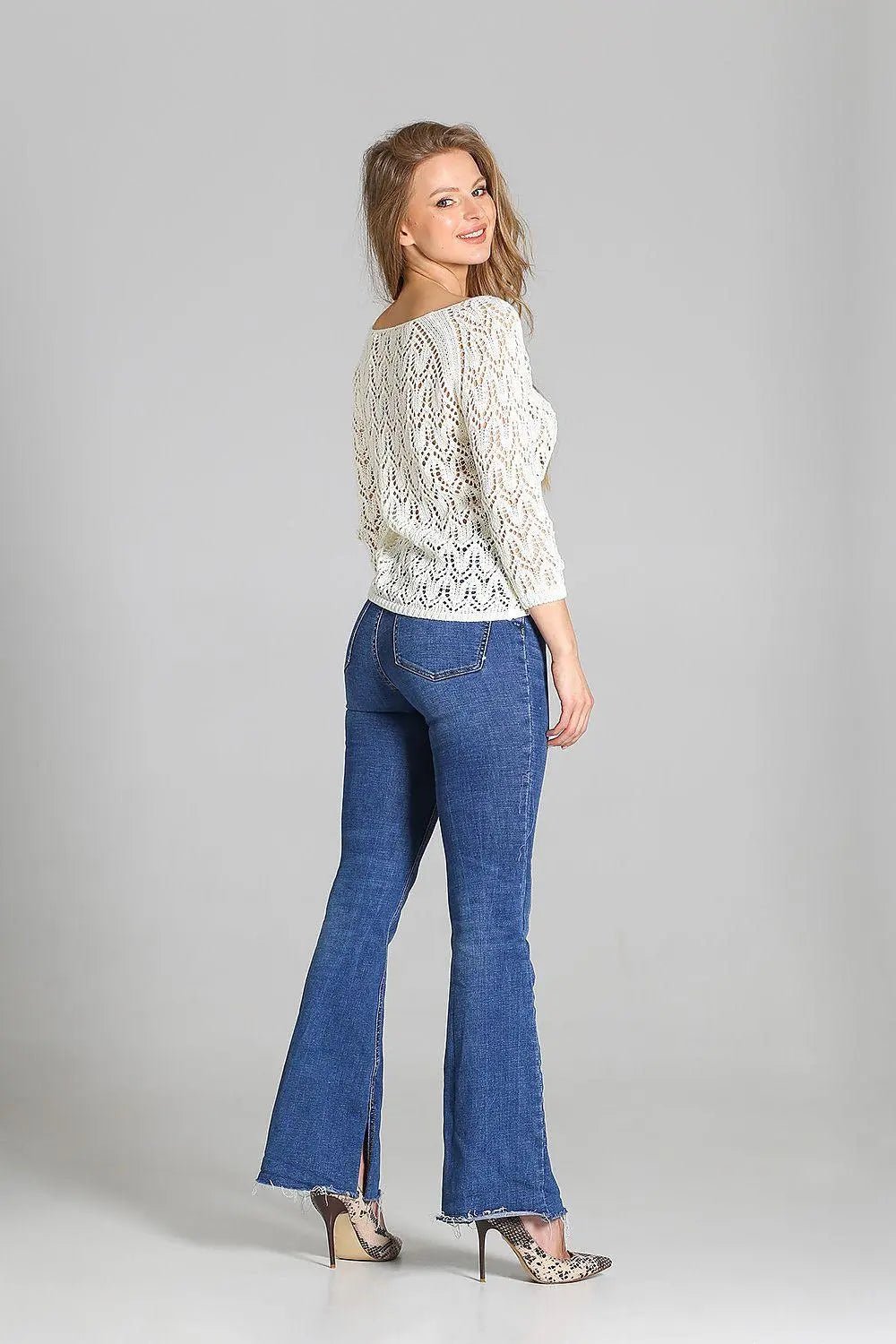 MKM knitted finest lace blouse - Honesty Sales