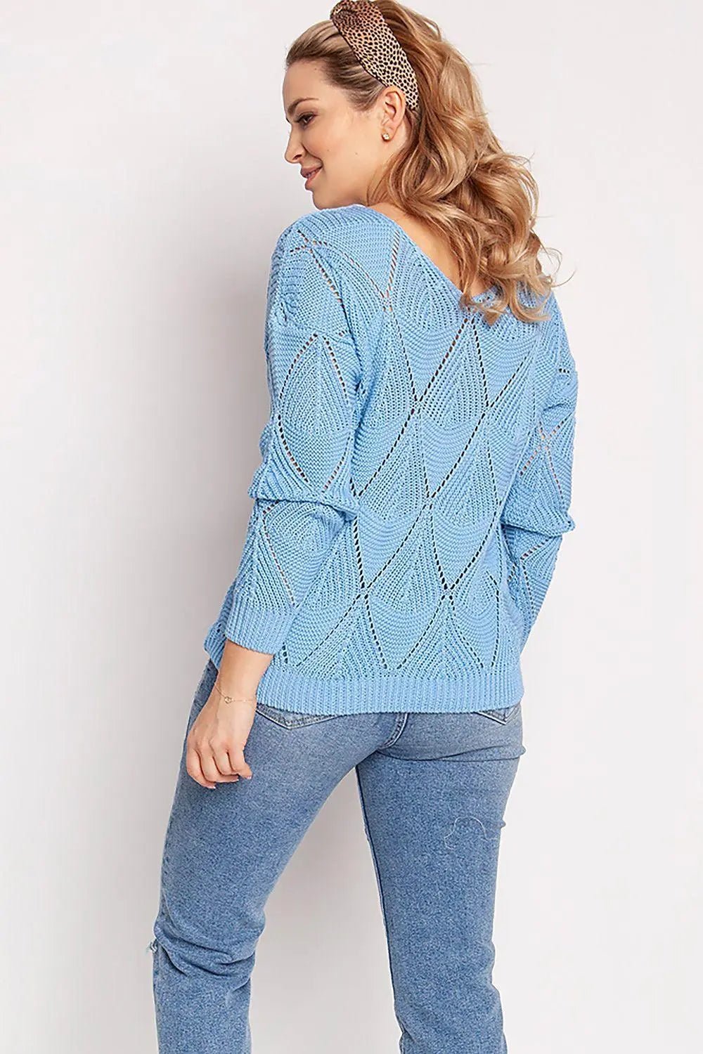 MKM loose, openwork, ribbed sweater - Honesty Sales