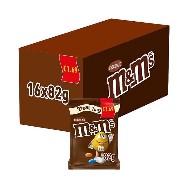 M&M'S Milk Chocolate Bag (Case of 16) - Honesty Sales
