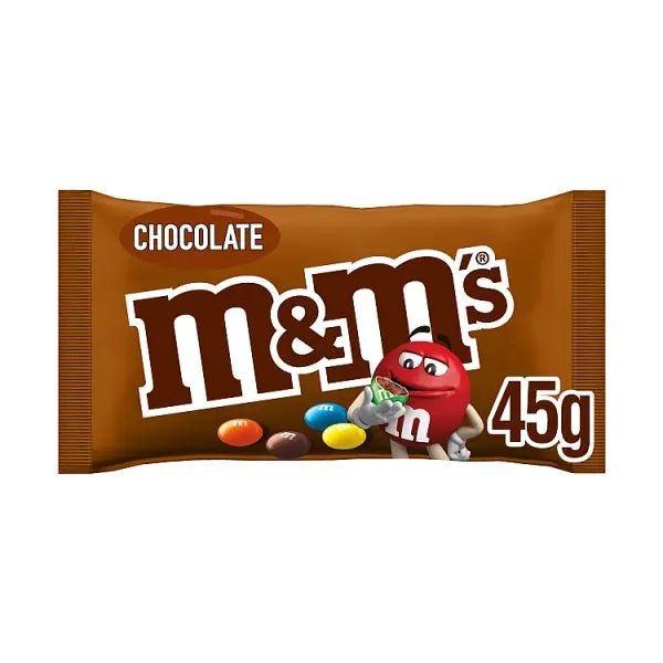 M&M's Milk Chocolate Bites Bag 45g (Case of 24) - Honesty Sales
