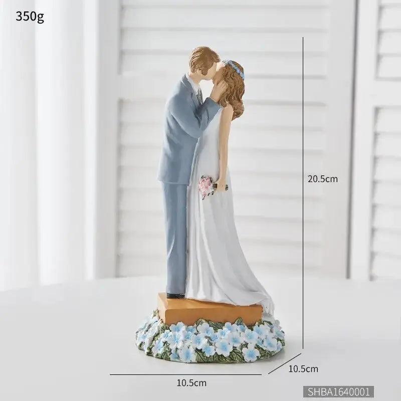 Modern Resin Character Miniature Figurines Home Decoration Accessories Love Gift Desk Decoration Memorial Gift Easter Decoration - Honesty Sales