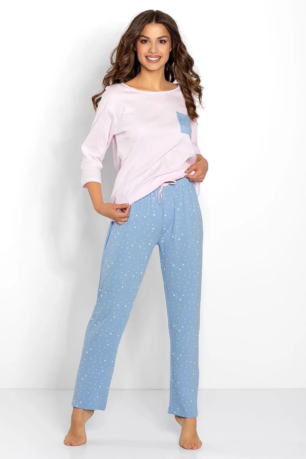 Momenti Per Me consisting blouse and pants womens pajamas - Honesty Sales