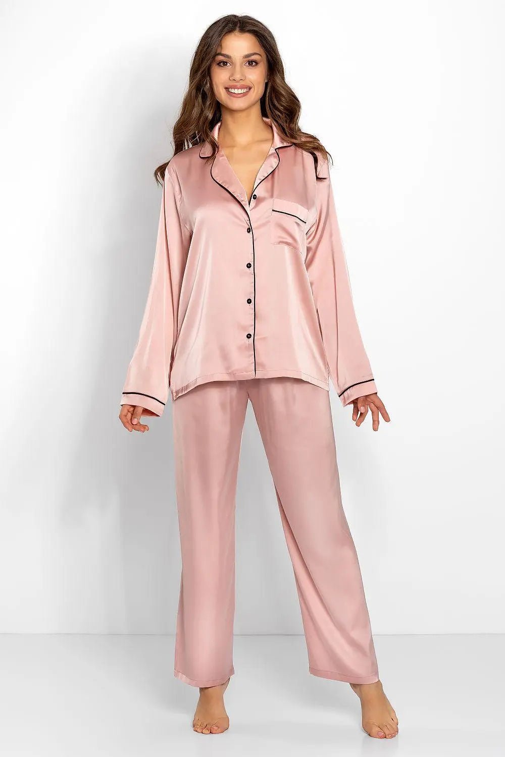Momenti Per Me high-quality blouse and long pants womens pajamas - Honesty Sales