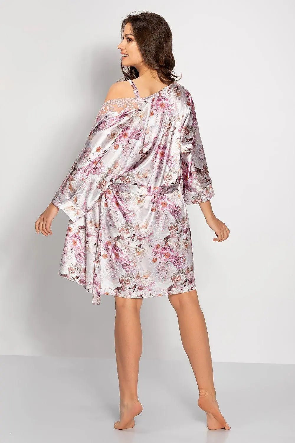Momenti Per Me short underskirt sewn Bathrobe - Honesty Sales